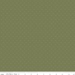 Threads of Grace - Quilting Cotton Fabric - Dots - Green
