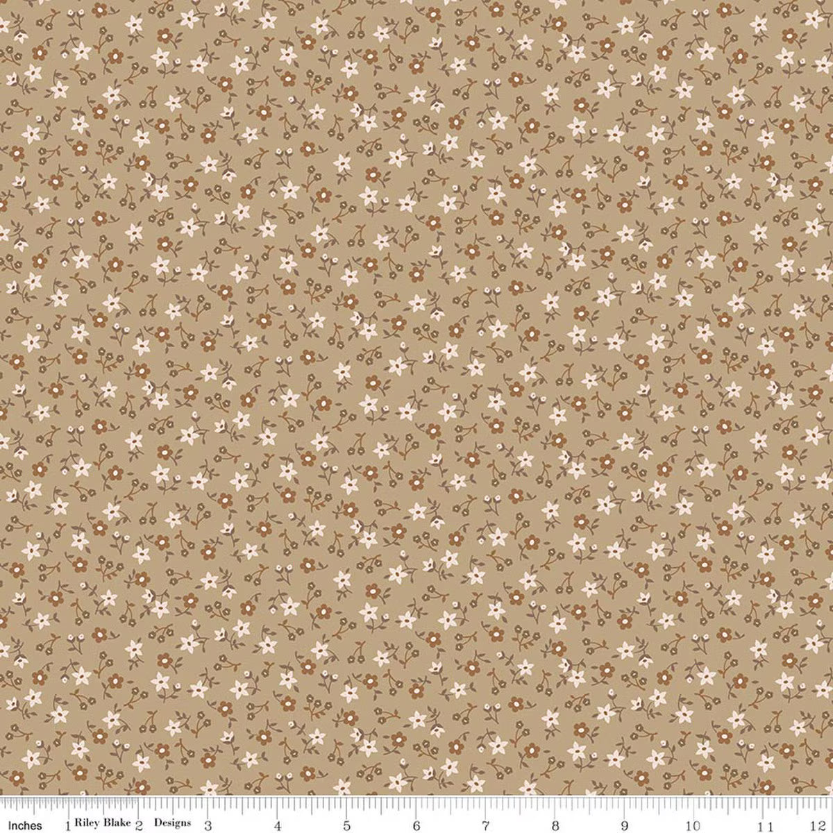 Farmer's Daughter – Quilting Cotton Fabric – Blossom - Palomino