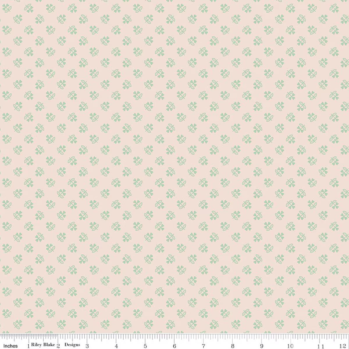 Farmer's Daughter – Quilting Cotton Background – Clover - Sage