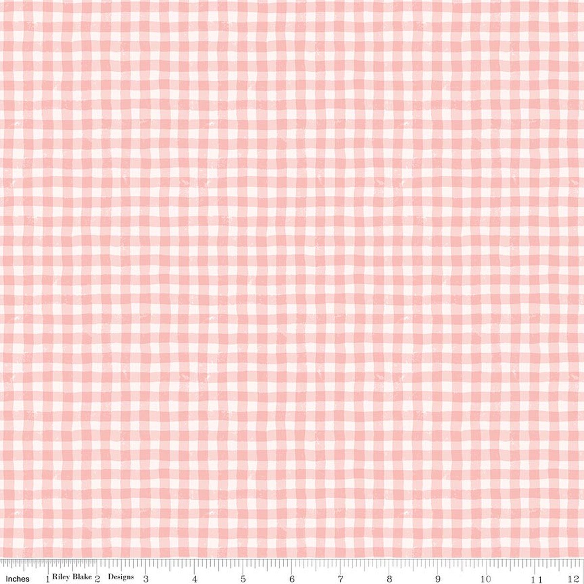 Meadow Moments - Quilting Cotton - Summer Gingham - Pink