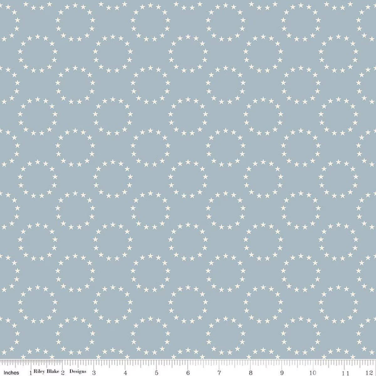 Independence - Quilting Cotton - 13 Colonies - Blue