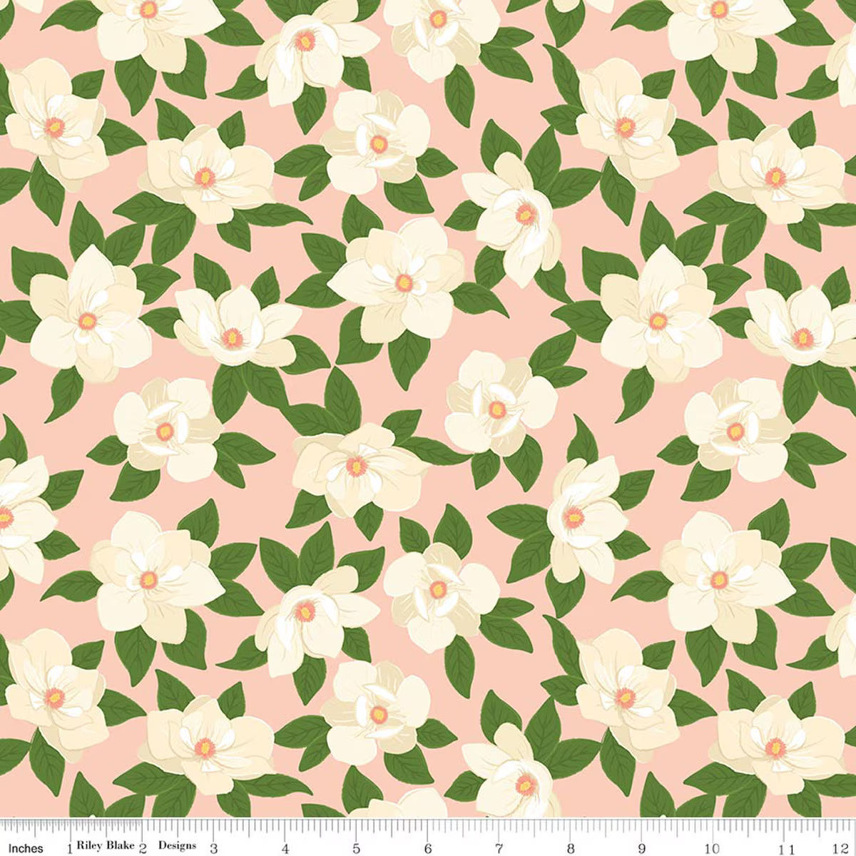 Southern Charm - Quilting Cotton Fabric - Main - Peaches 'n Cream