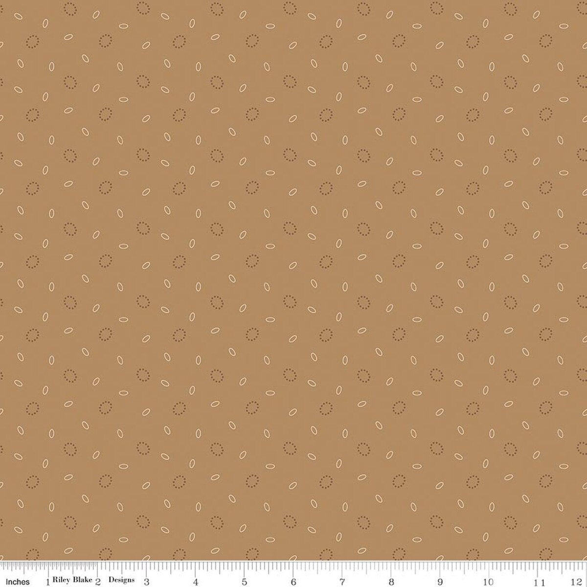 Baked With Love - Quilting Cotton Fabric - Grandma's Pearl - Maple