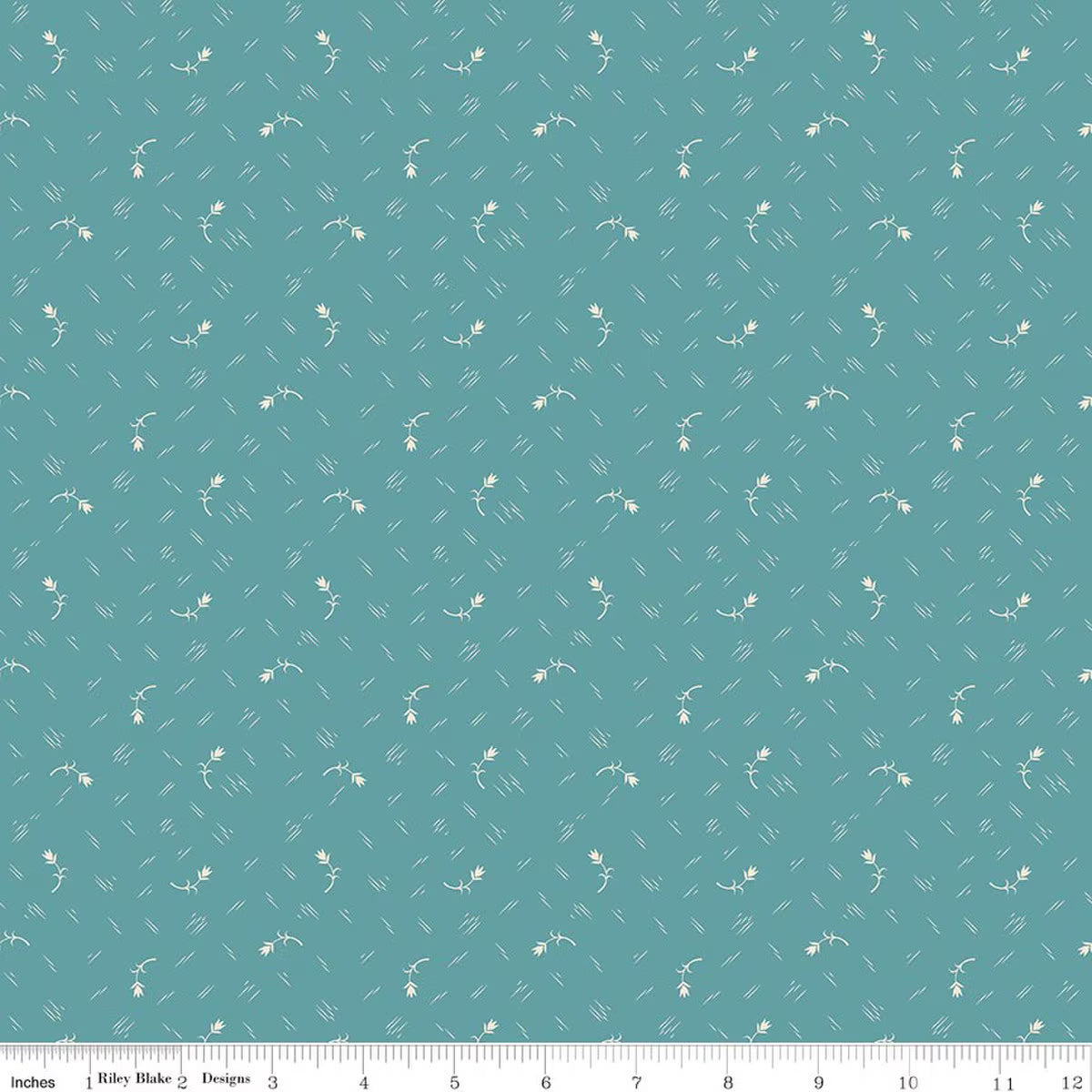 Baked With Love - Quilting Cotton Fabric - Tradition - Raindrop