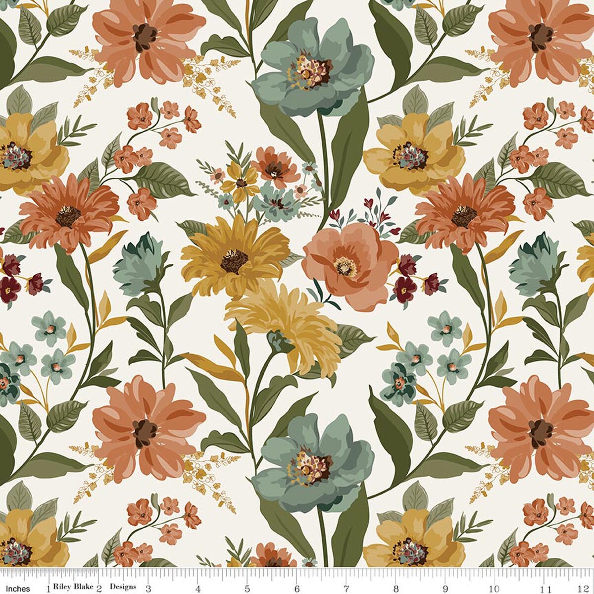 Worth Repeating - Quilting Cotton Fabric - Main - Cloud