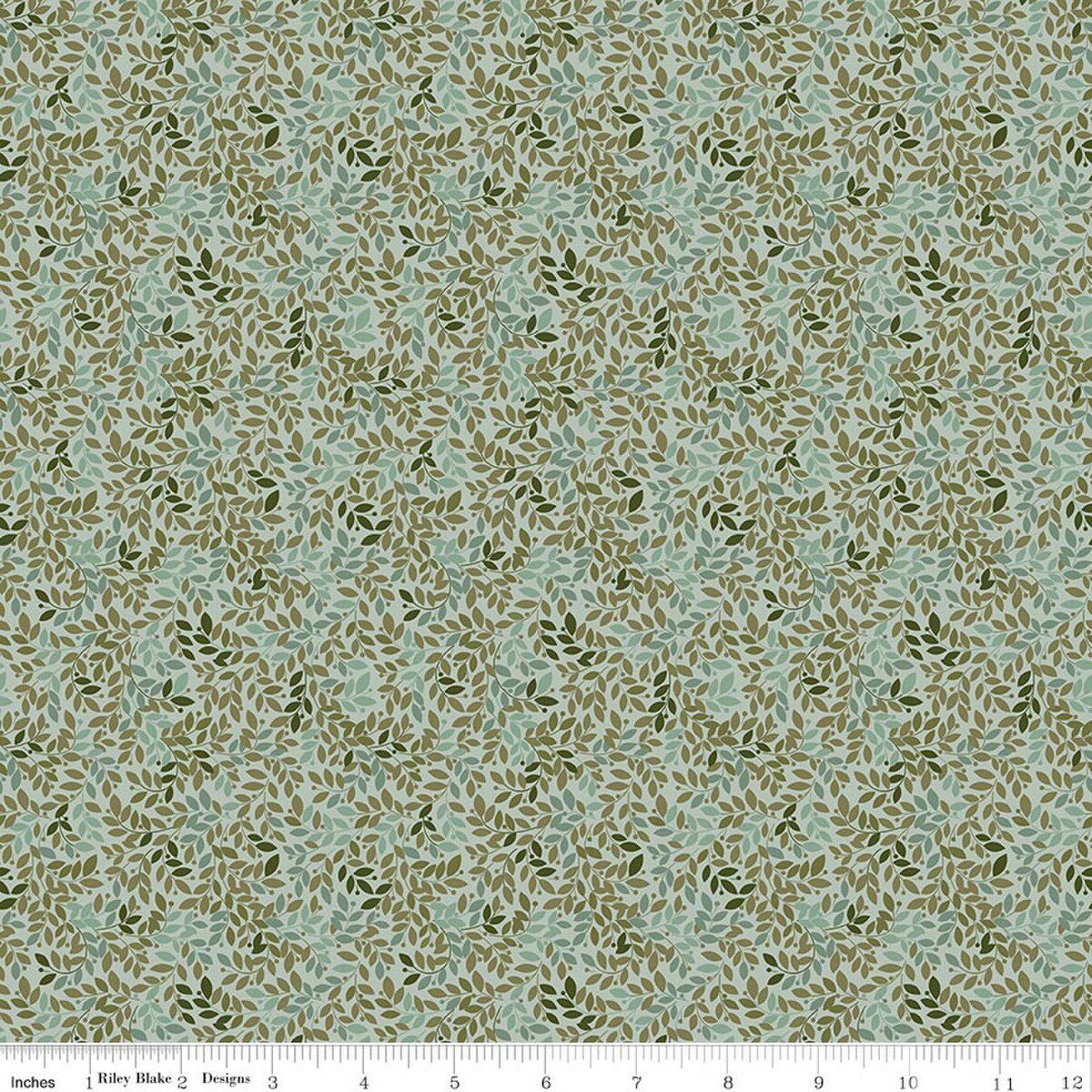 Worth Repeating - Quilting Cotton Fabric - Leaves - Laurel