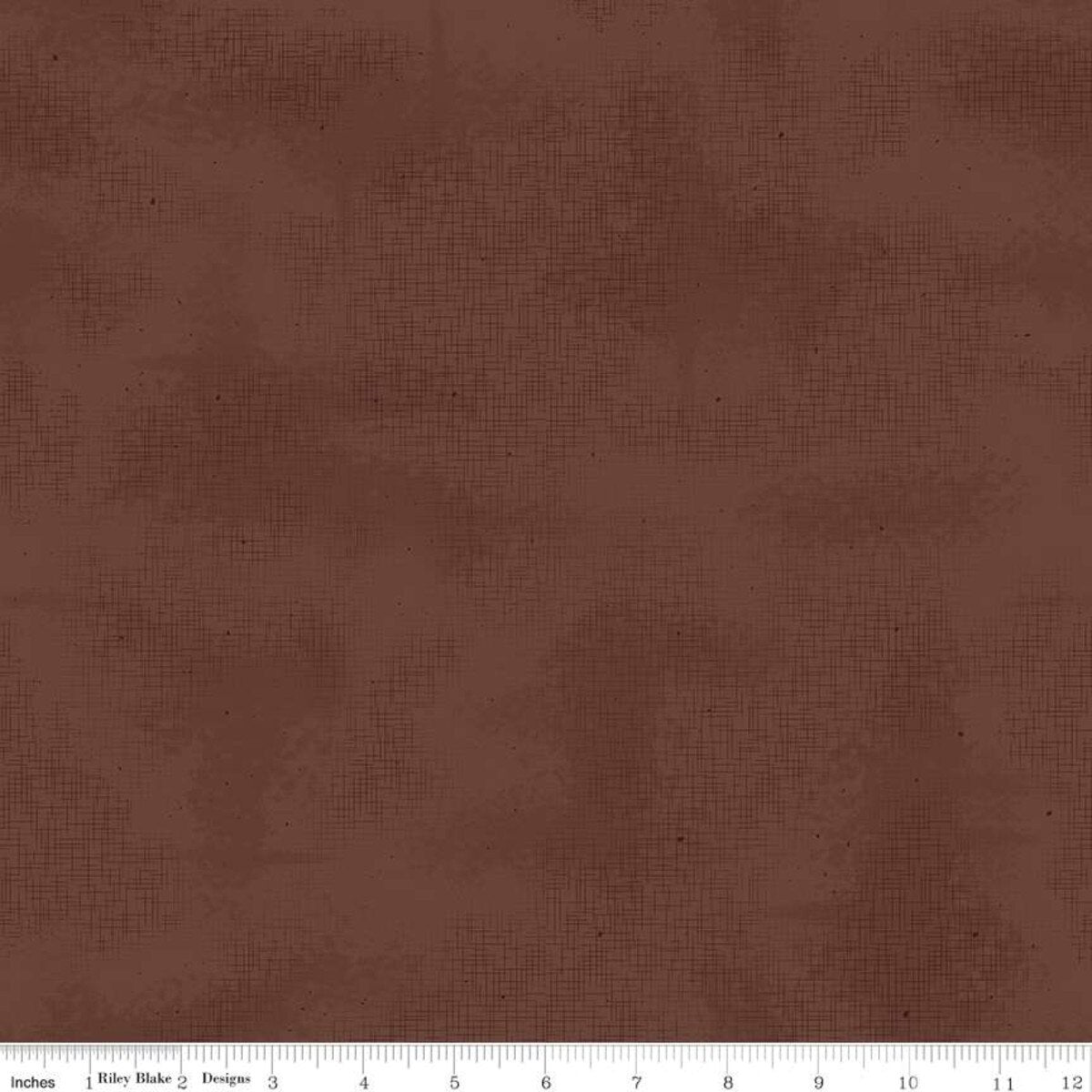 Shabby – Quilting Cotton Fabric - Chocolate - Brown