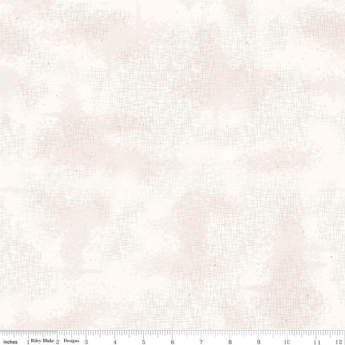Shabby – Quilting Cotton Fabric - Cloud - White