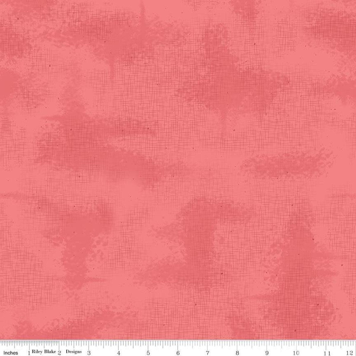 Shabby – Quilting Cotton Fabric - Coral - Pink