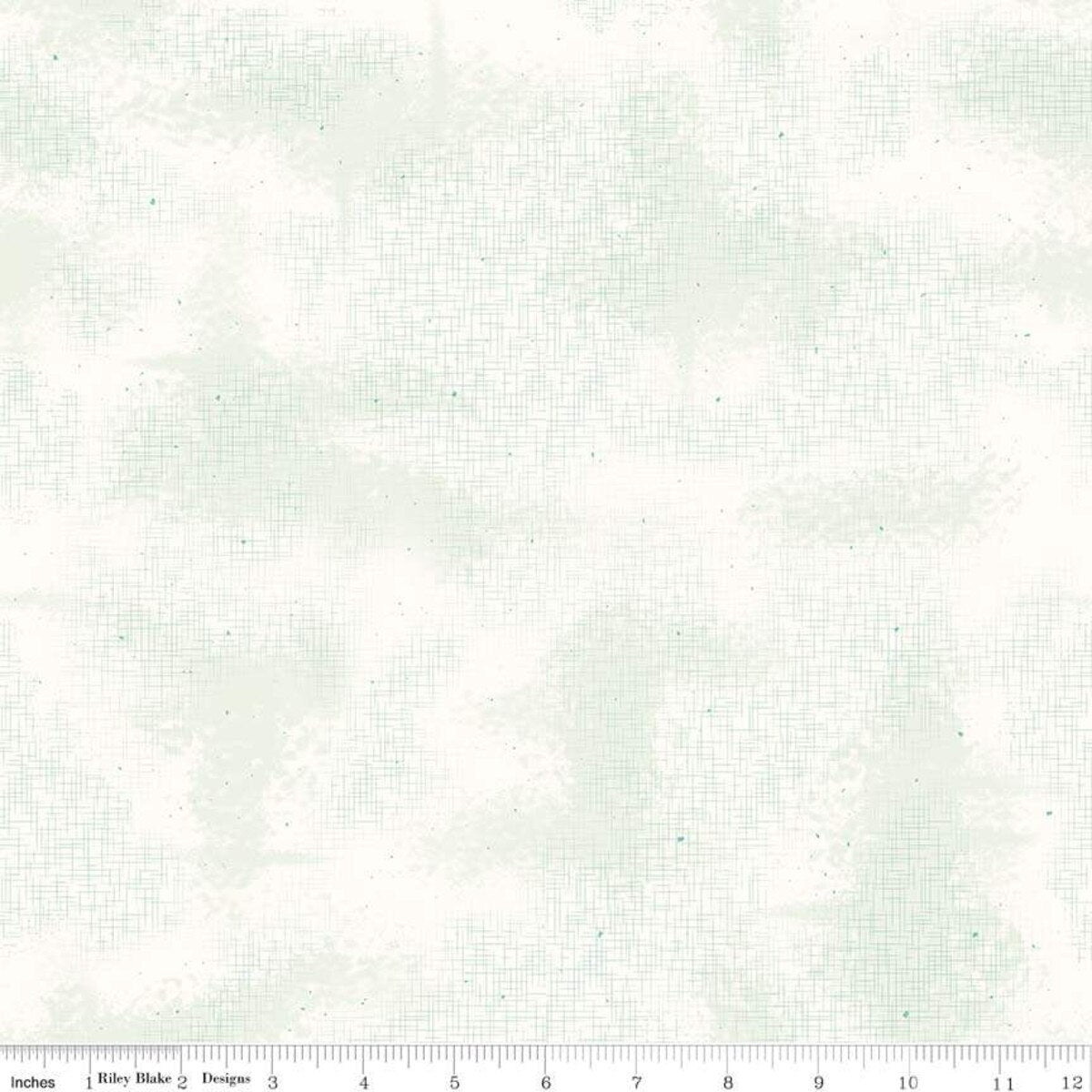 Shabby – Quilting Cotton Fabric - Sweet Mint Cloud - Green
