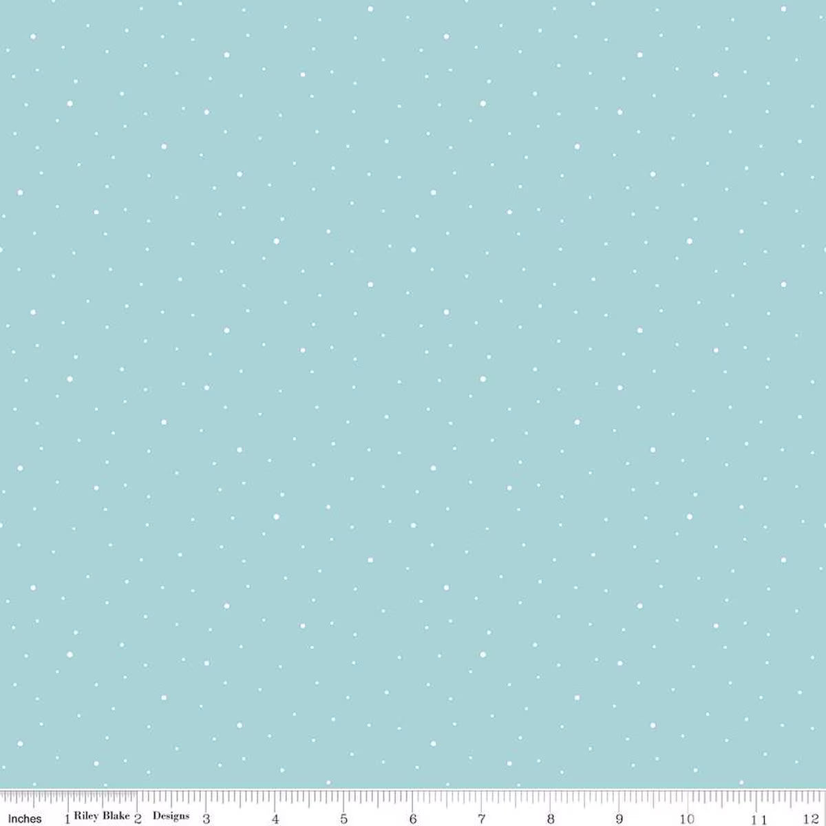 Dapple Dot - Quilting Cotton Fabric - Aqua