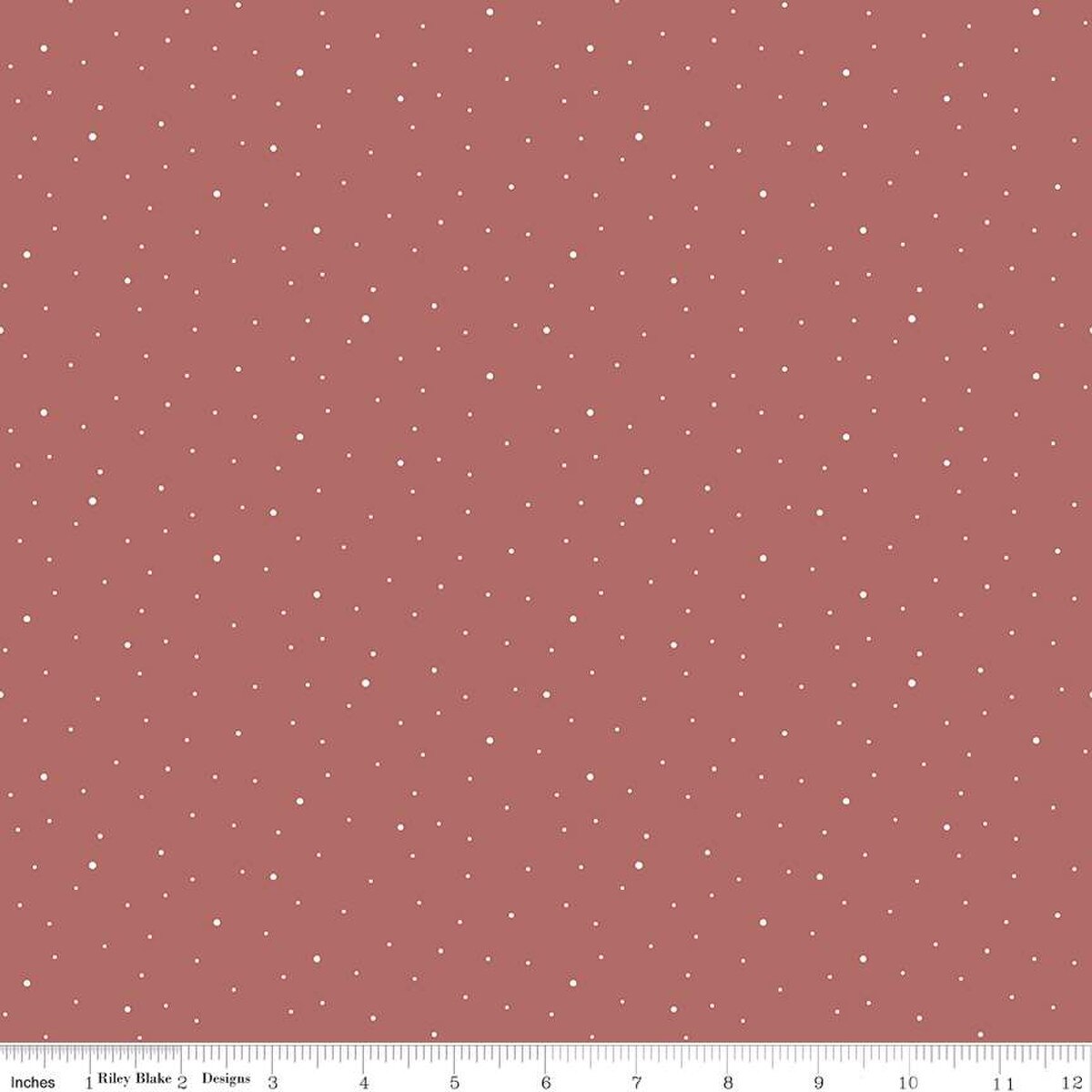 Dapple Dot - Quilting Cotton Fabric - Canyon Rose