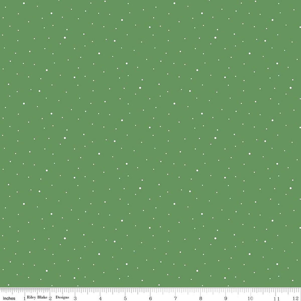 Dapple Dot - Quilting Cotton Fabric - Clover