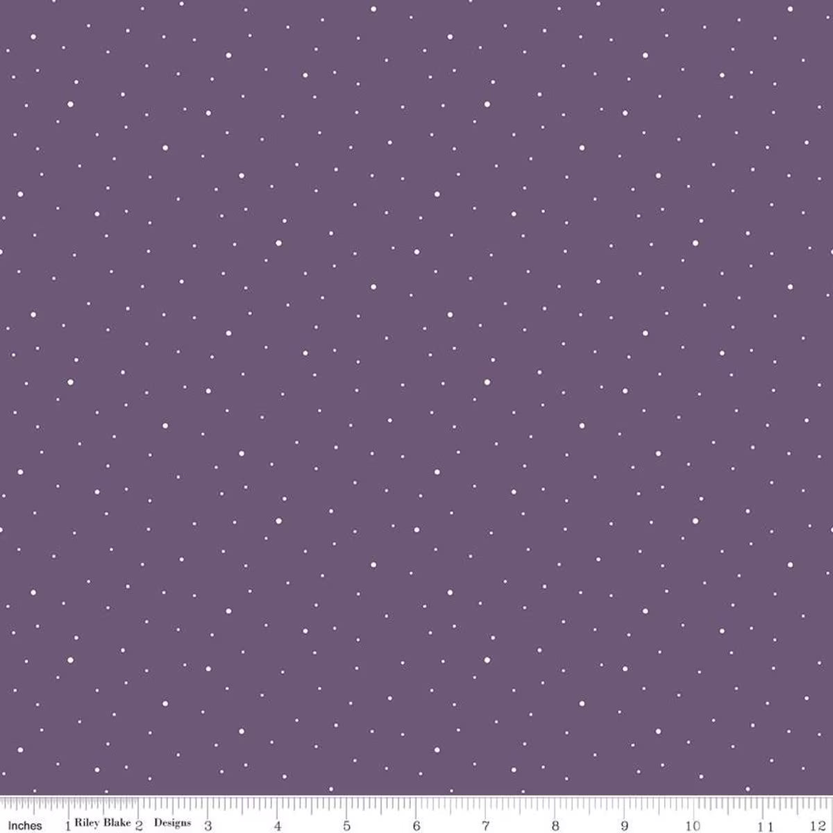Dapple Dot - Quilting Cotton Fabric - Grape