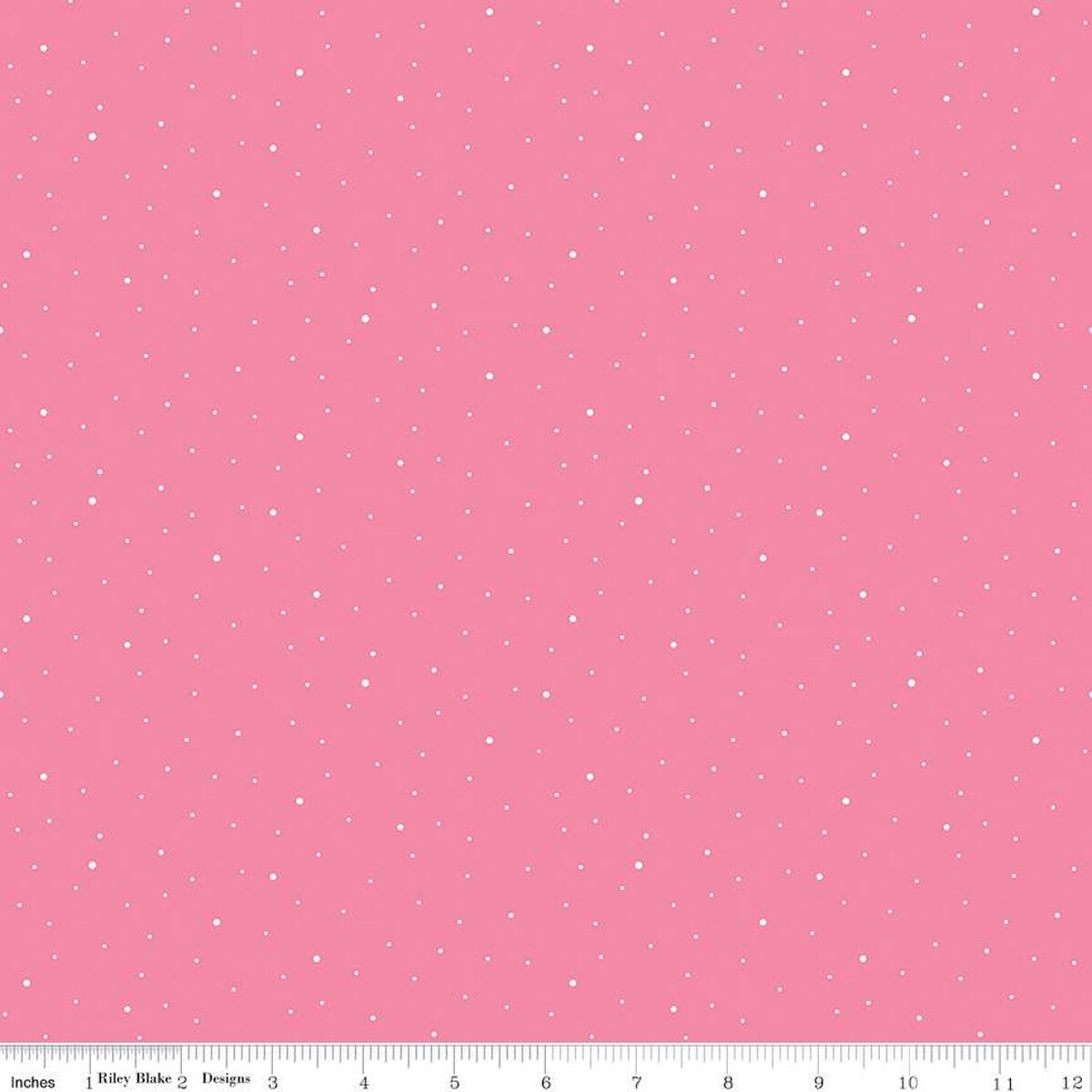 Dapple Dot - Quilting Cotton Fabric - Tickle Pink
