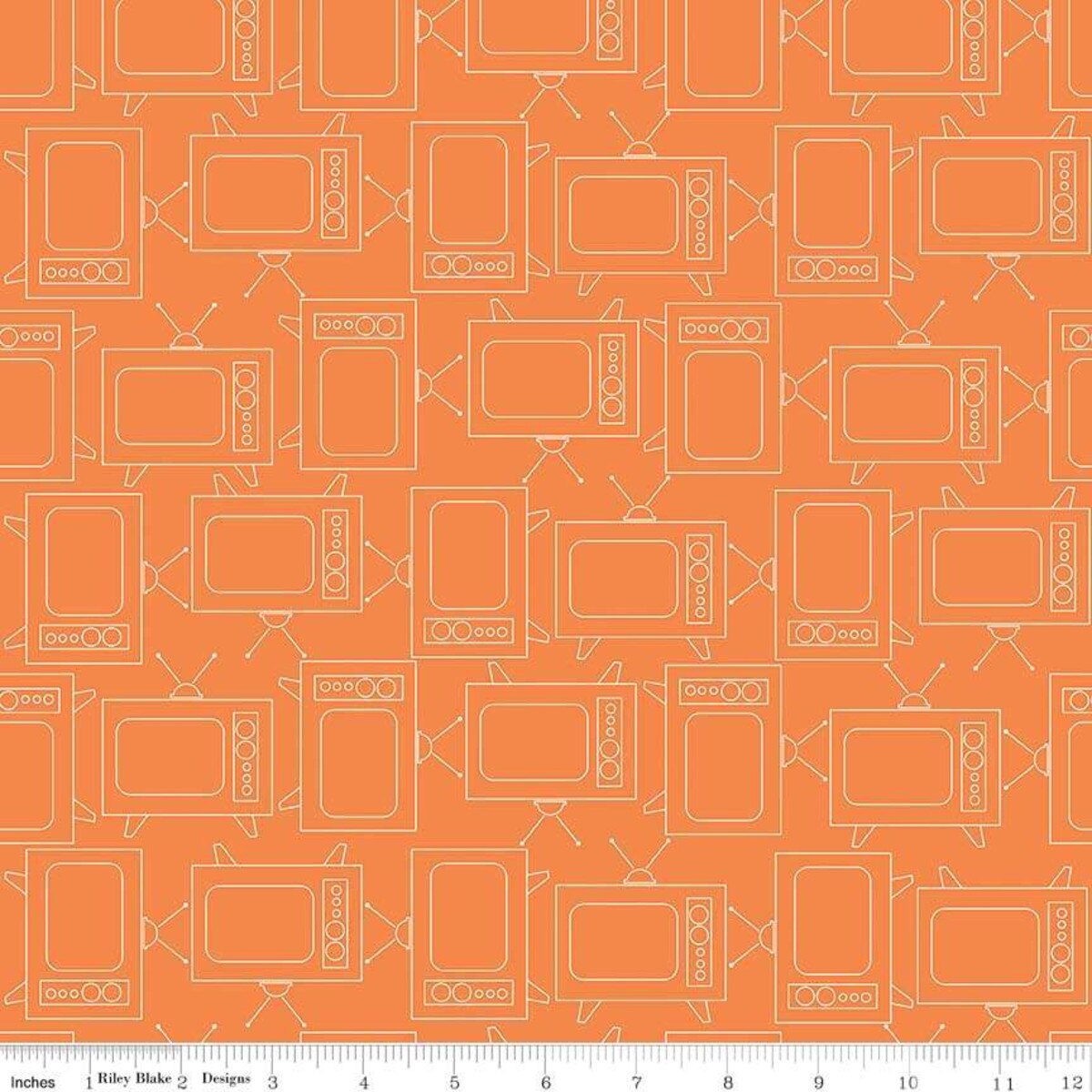 Bee Basics – Quilting Cotton Fabric – TV - Orange