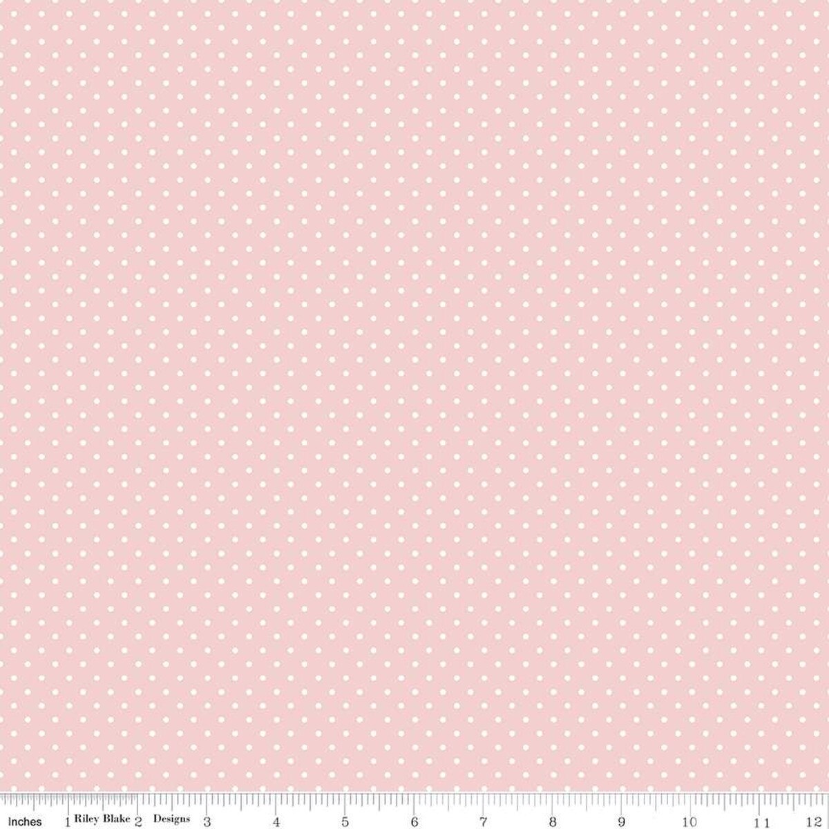Swiss Dot - Quilting Cotton Fabric - Baby Pink