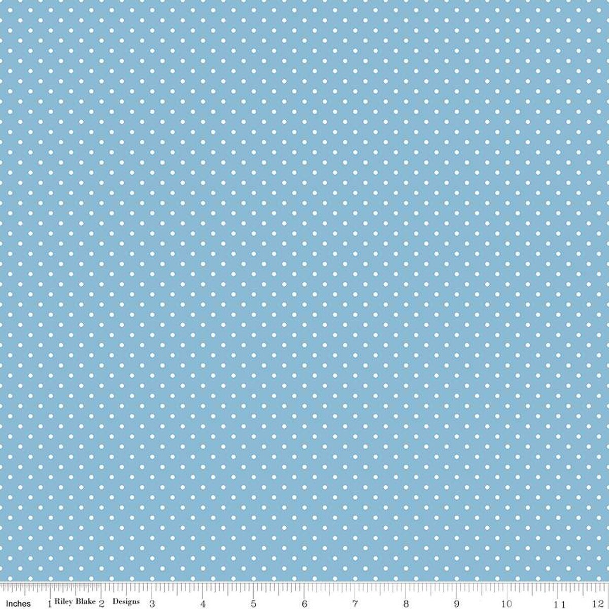 Swiss Dot - Quilting Cotton Fabric - Celestial