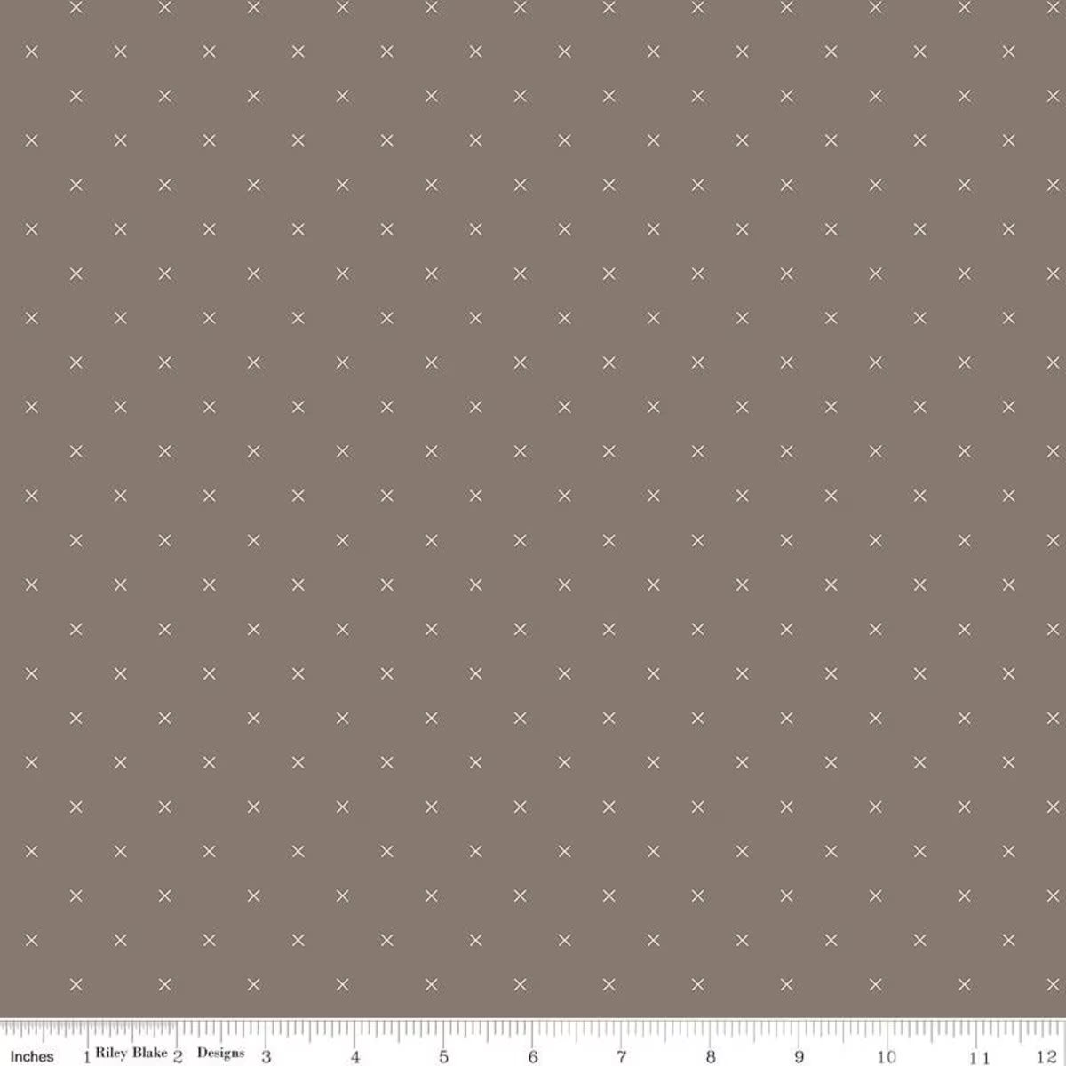 Bee Cross Stitch – Quilting Cotton Fabric – Pebble