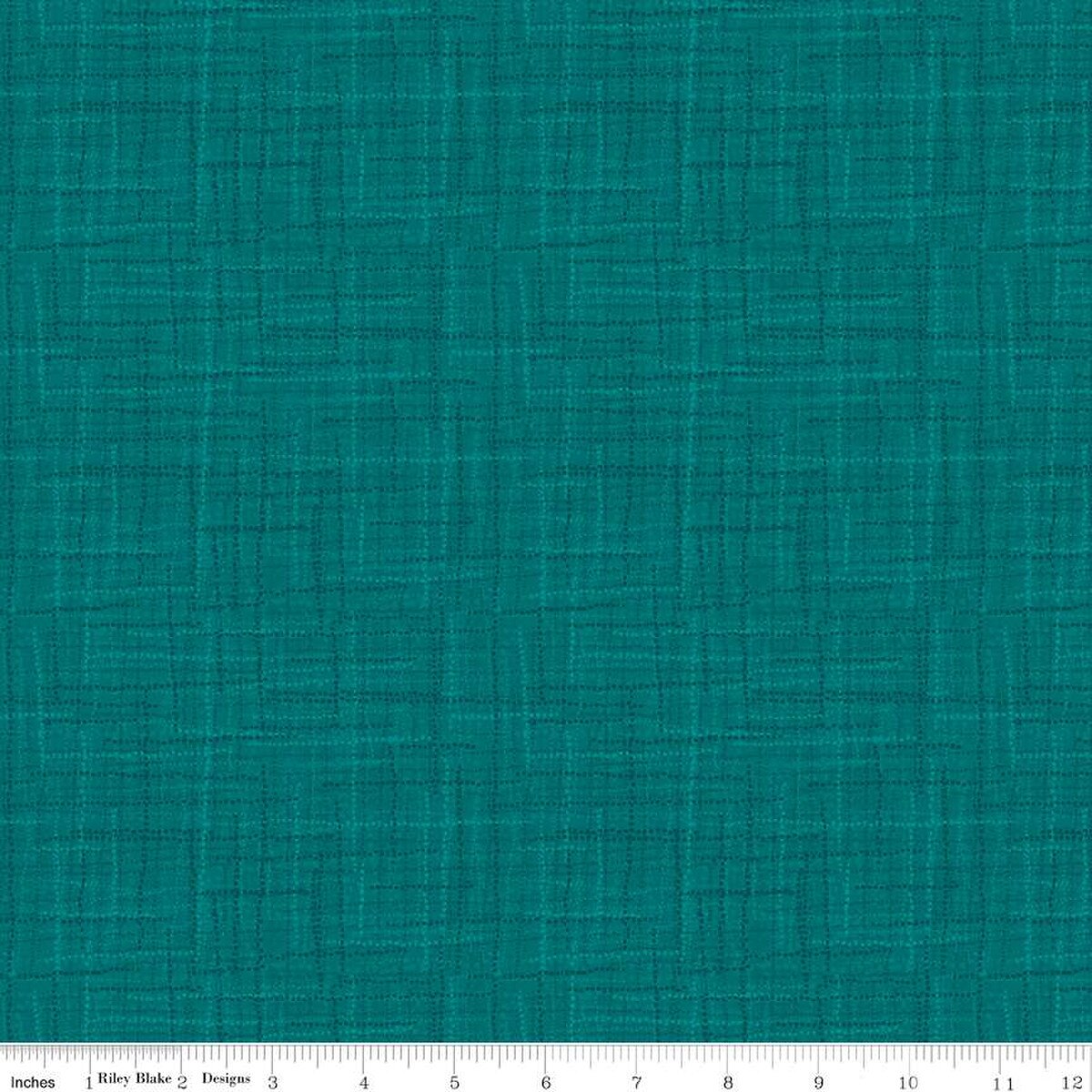 Grasscloth Cotton - Quilting Cotton Fabric - Dark Teal