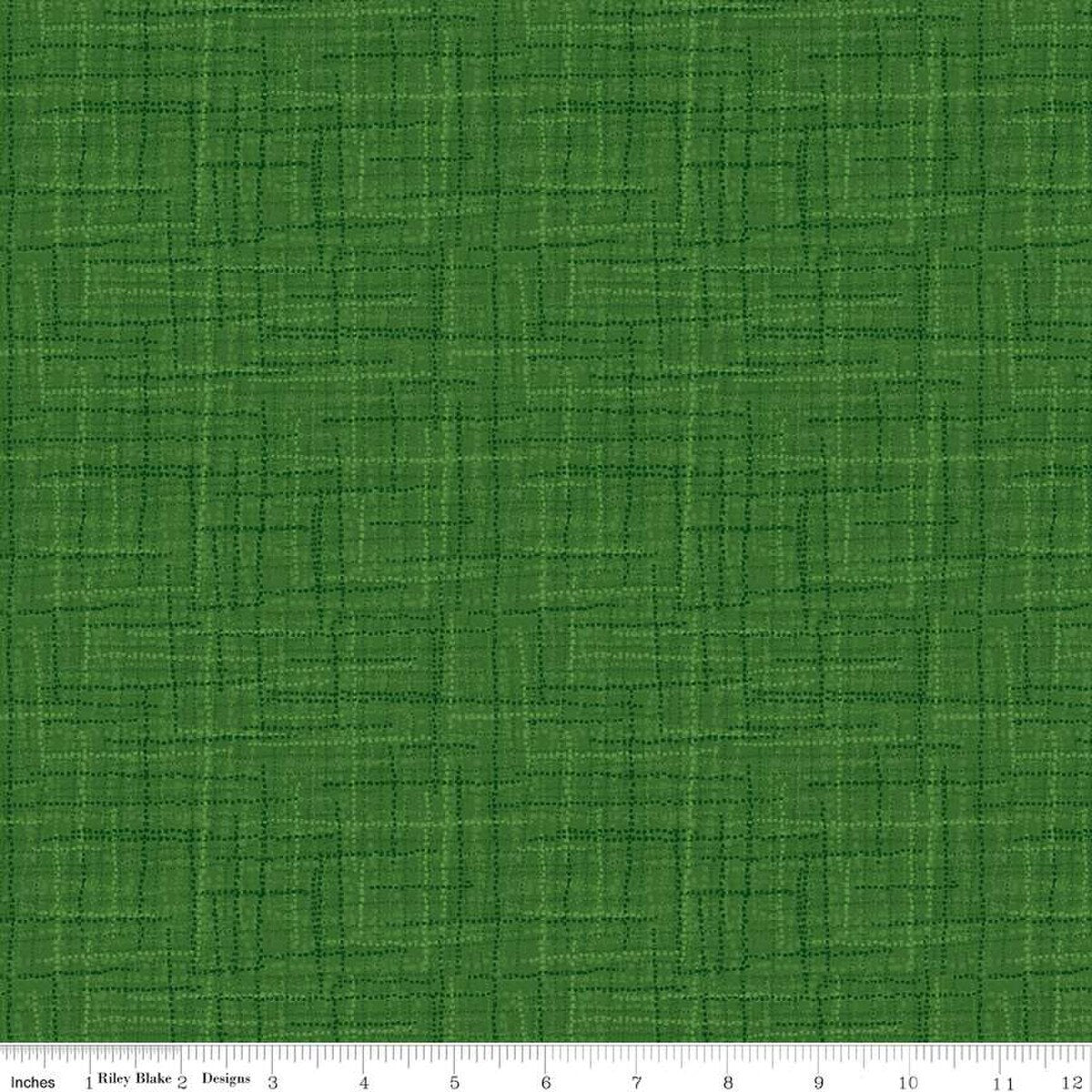 Grasscloth Cotton - Quilting Cotton Fabric - Green