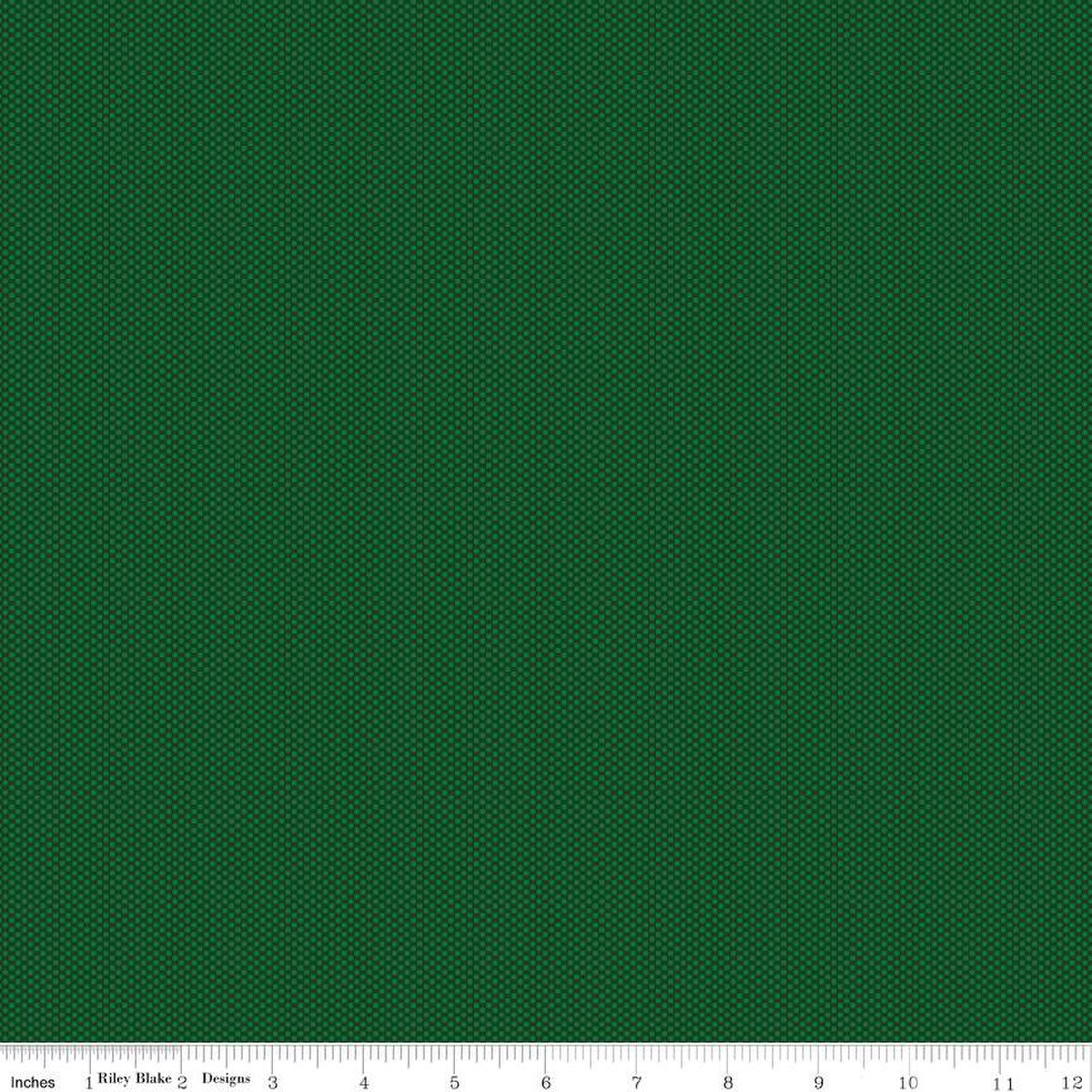 POParazzi - Quilting Cotton Fabric - Christmas Green