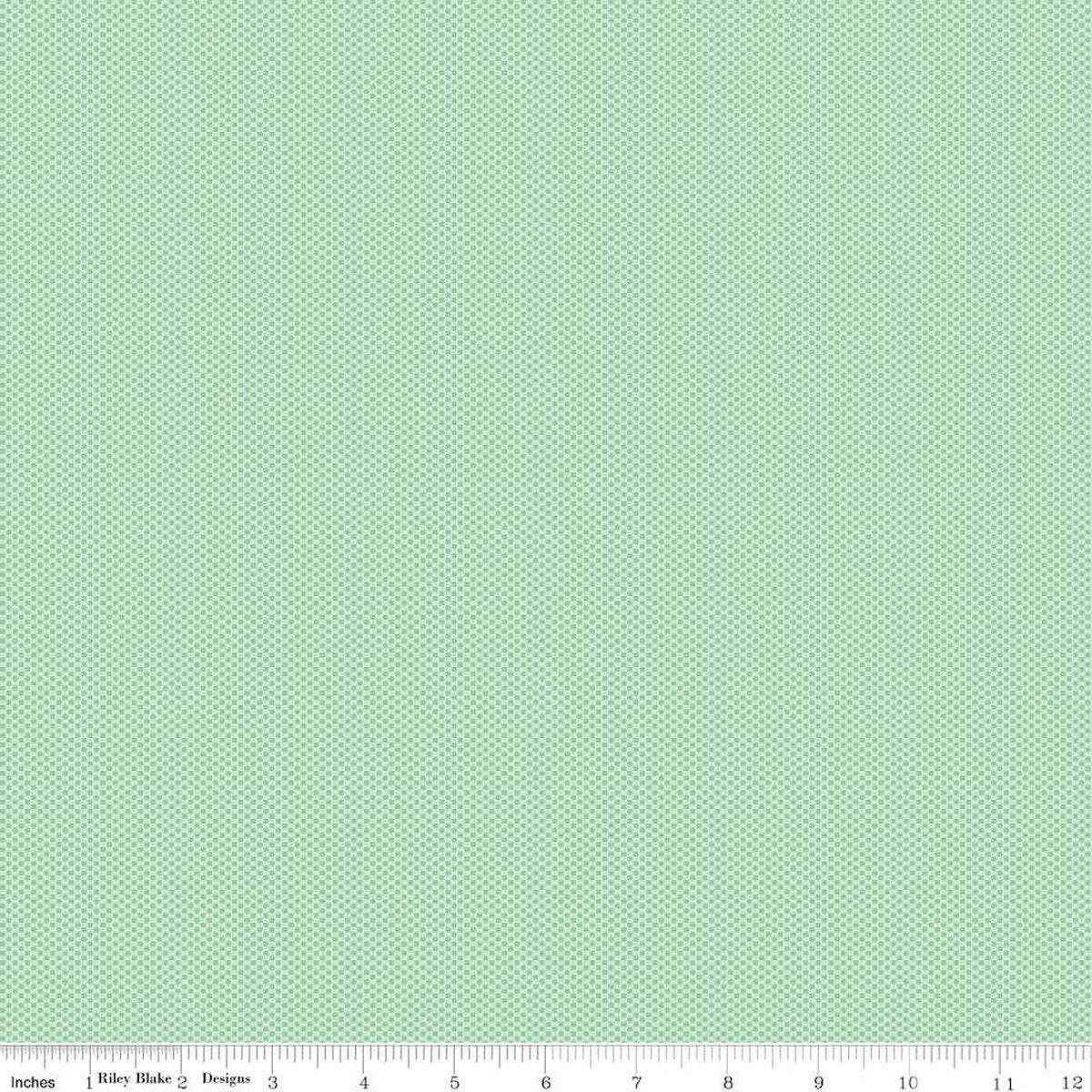 POParazzi - Quilting Cotton Fabric - Hint of Mint