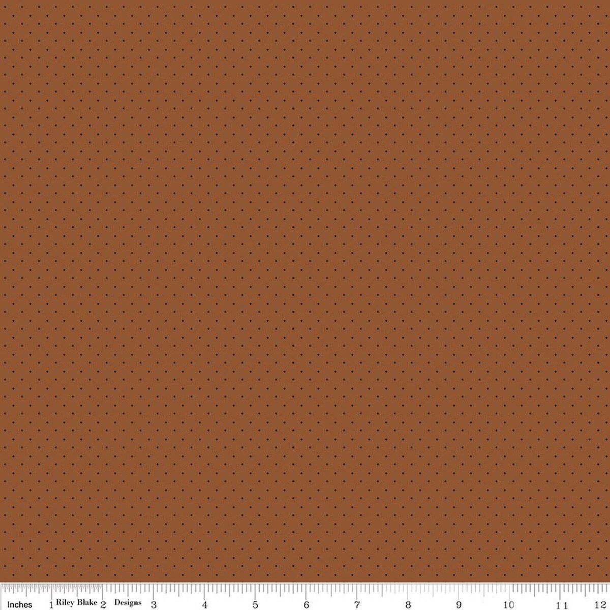 American Jane Pindots - Quilting Cotton Fabric - Brown