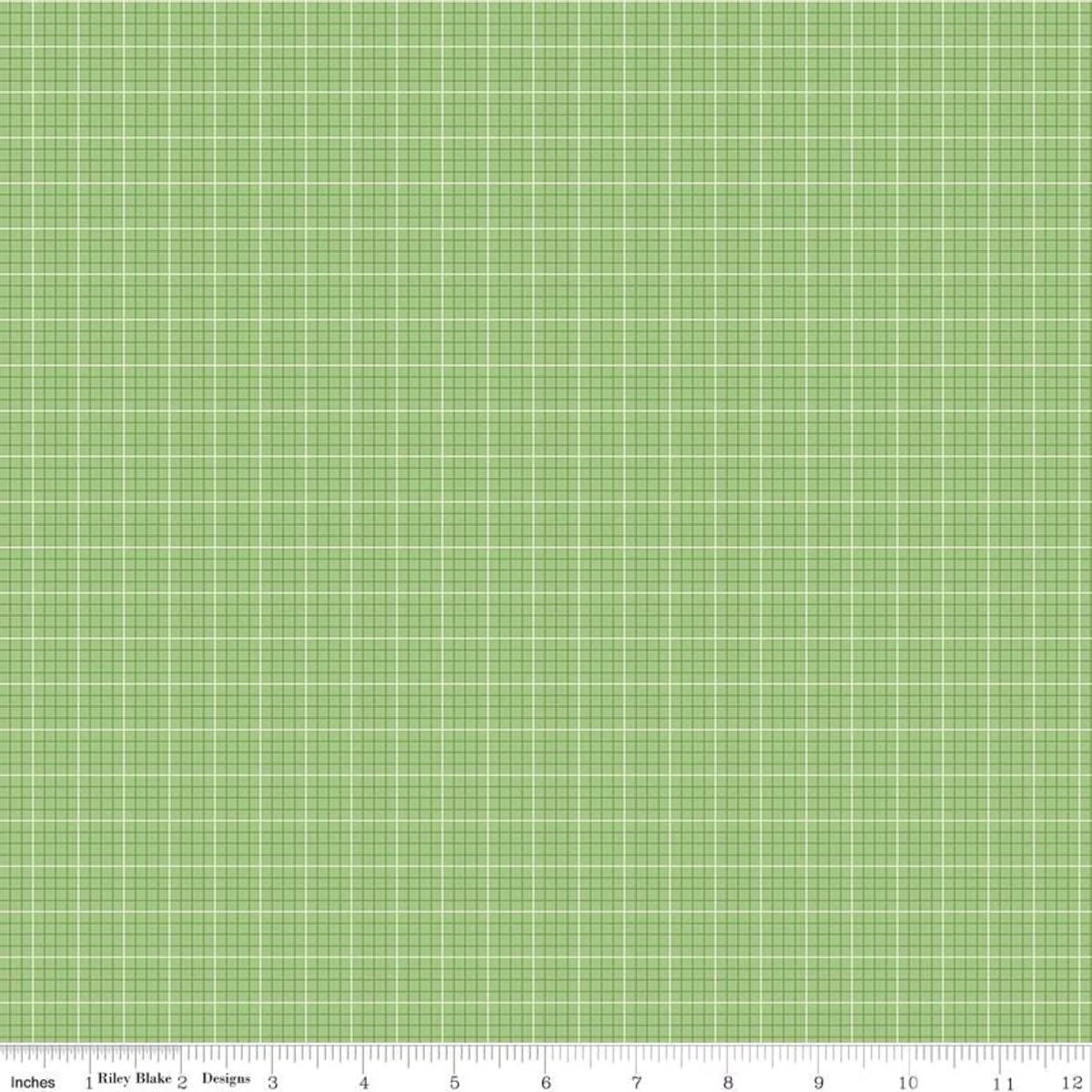 Prim - Cotton Fabric - Evenweave - Granny Apple