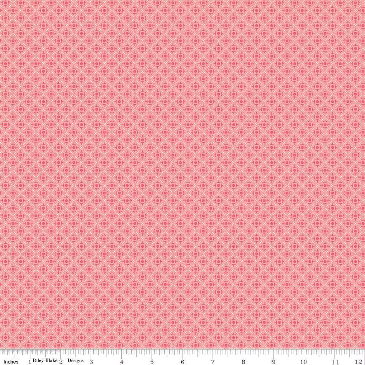 Prim - Cotton Fabric - Sweet - Coral