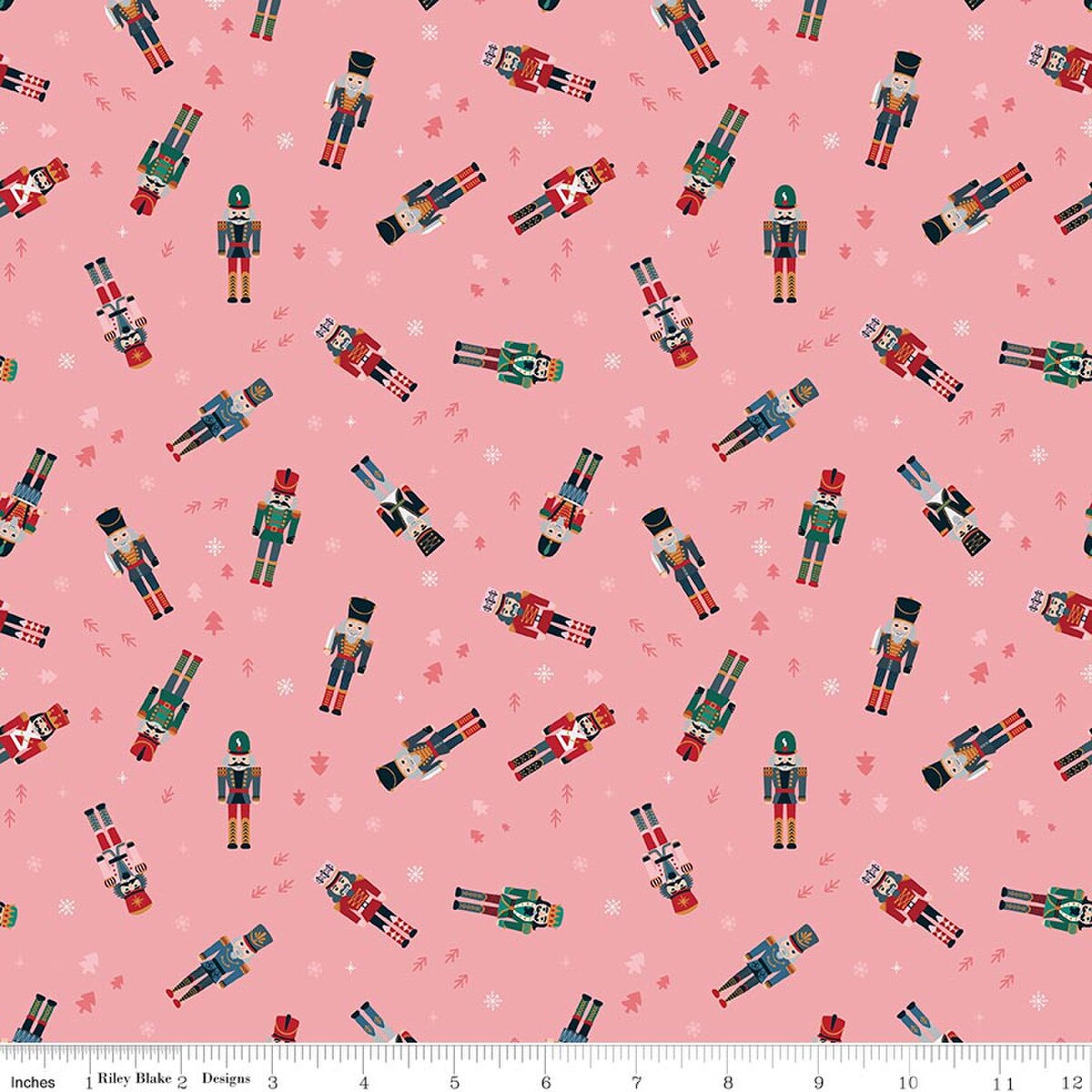 Nutcracker Tradition - Quilting Cotton Fabric - Nutcracker Toss - Sugar