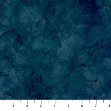 Fox Den - Quilting Cotton Fabric - Smooth Texture - Dk Blue
