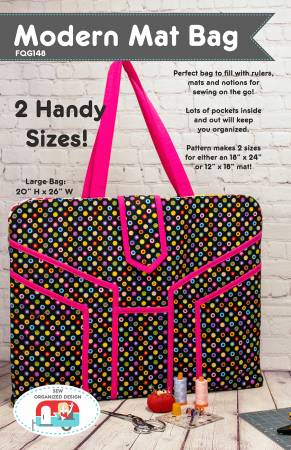 Bag Pattern - Modern Mat Bag