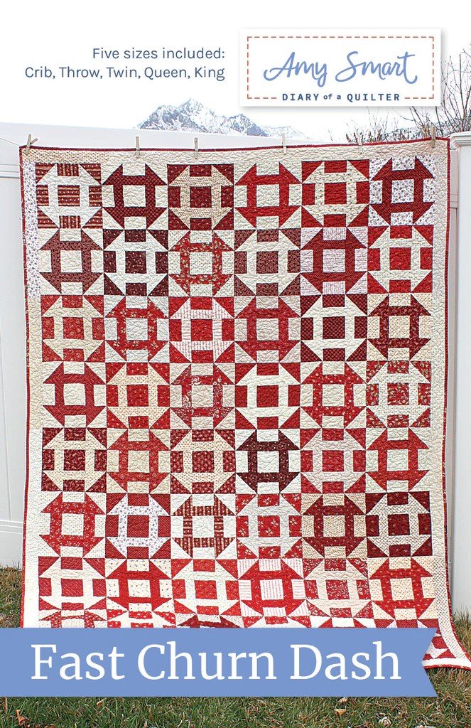 Quilt Pattern - Fast Churn Dash - Diary of a Quilter
