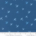 High Flight - Quilting Cotton Fabric - Flight Path Novelty Airplanes - Harbor