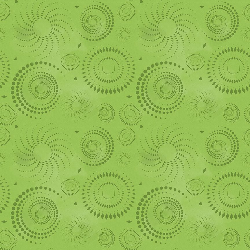 Colorstock - Quilting Cotton Fabric - Dot Dot Goose - Leaf