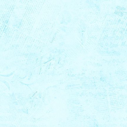 Colorstock - Quilting Cotton Fabric - Stamps - Aqua