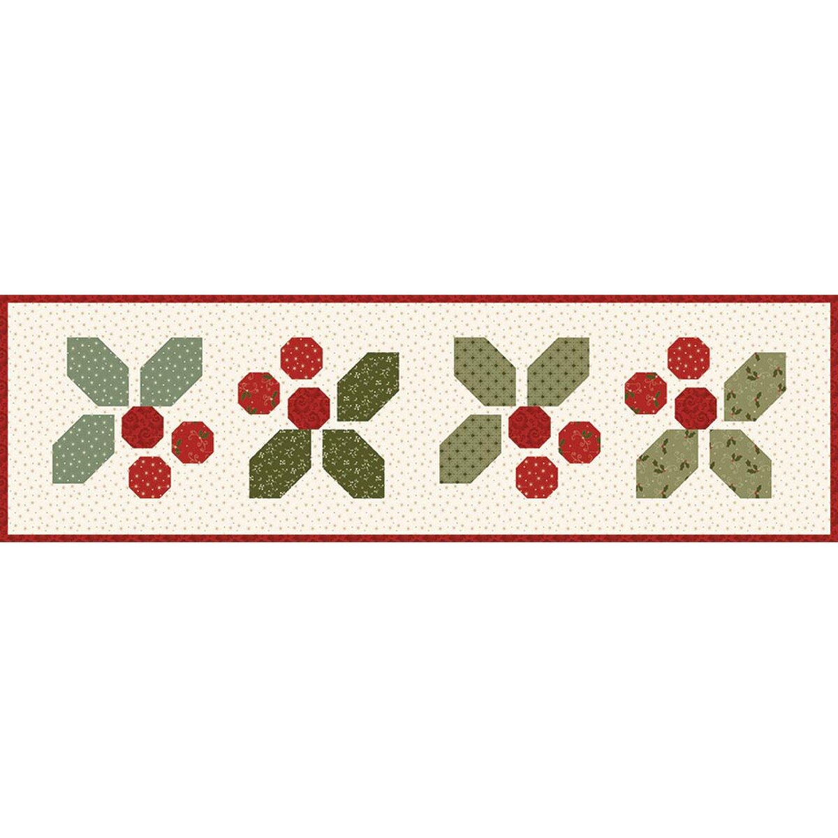 Quilt Runner Kit - Holly-Day Cheer