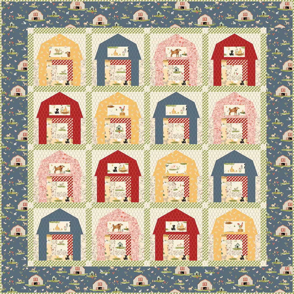Lil' Farm Friends - Quilt Kit - I Spy Farm Quilt Kit