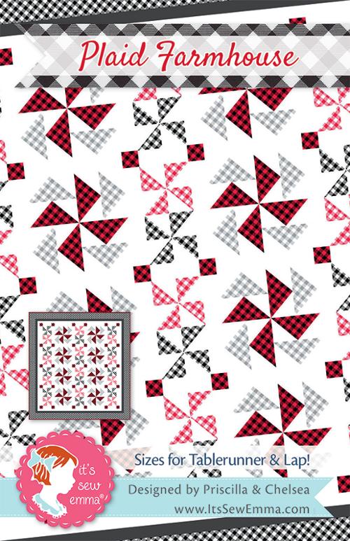 Quilt Pattern - Plaid Farmhouse - Patchwork Quilting