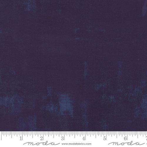 Grunge Basics - Wide Back Cotton Quilting Fabric - Textured Solid - 108 - Eggplant