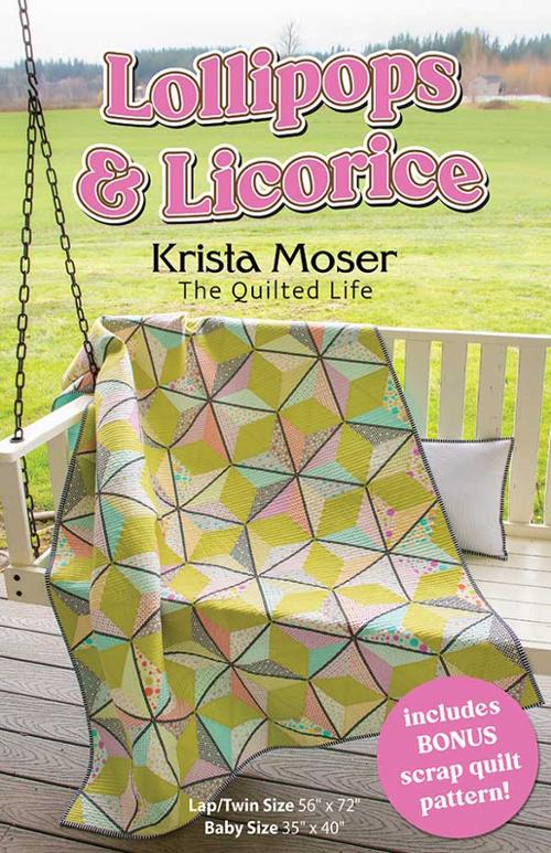 Quilt Pattern - Lollipops & Licorice - Patchwork Quilt