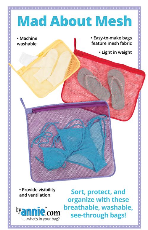 Bag Pattern - Mad About Mesh - Mesh Bag Pattern
