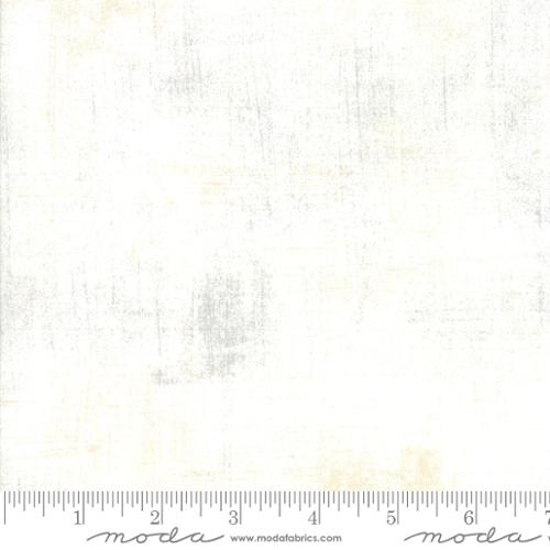 Grunge Basics - Cotton Quilting Fabric - Textured Solid - Vanilla