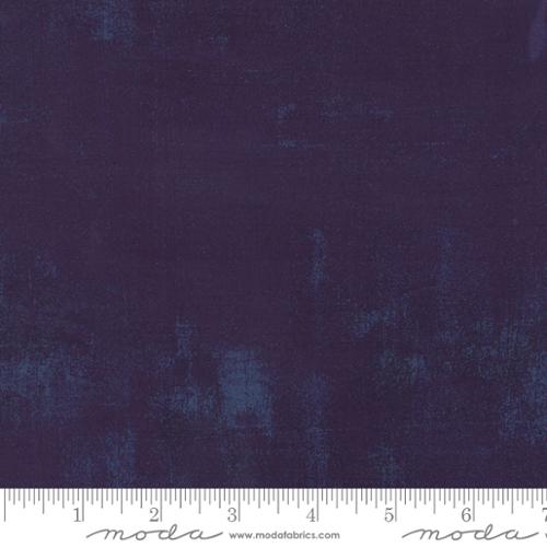 Grunge Basics - Cotton Quilting Fabric - Textured Solid - Eggplant