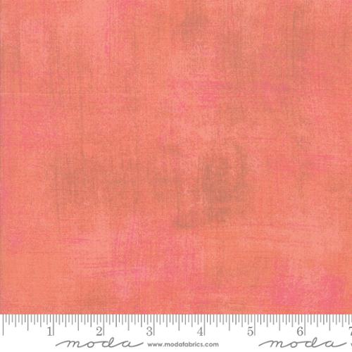 Grunge Basics - Cotton Quilting Fabric - Textured Solid - Tea Rose