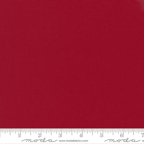 Bella Solids - Quilting Cotton Fabric - Basic Solid - Country Red