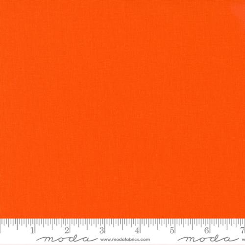 Bella Solids - Quilting Cotton Fabric - Basics Solid - Tangerine - Orange