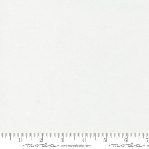 Bella Solids - Quilting Cotton Fabric - Basic Solid - White - 60"