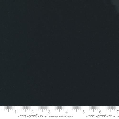 Bella Solids - Quilting Cotton Fabric - Basic Solid - Super Black